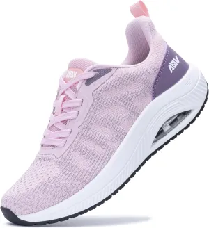 QAUPPE Womens Walking Shoes with Arch Support Athletic Orthotic Sneakers for Women Foot Pain Relief