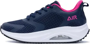 Quseek Womens Plantar Fasciitis Walking Shoes Orthotic Tennis Sneakers Comfortable Non-Slip Breathable Orthotic Shoe for Foot Heel Pain Relief Size US 6-11
