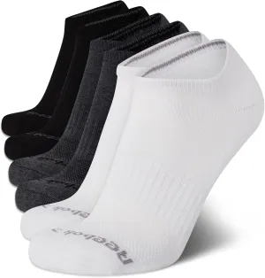 Reebok Men’s Low Cut Socks – 6 Pack Basic Cushion Low Cut No Show Socks for Men - Men's Athletic Socks (Size: 6-12.5)