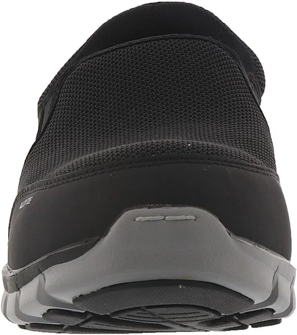 Reebok Men's Rb4037 Sublite Cushion Work Safety Athletic Slip-on Alloy Toe Shoe Black