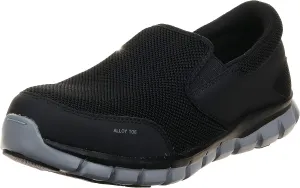 Reebok Men's Rb4037 Sublite Cushion Work Safety Athletic Slip-on Alloy Toe Shoe Black