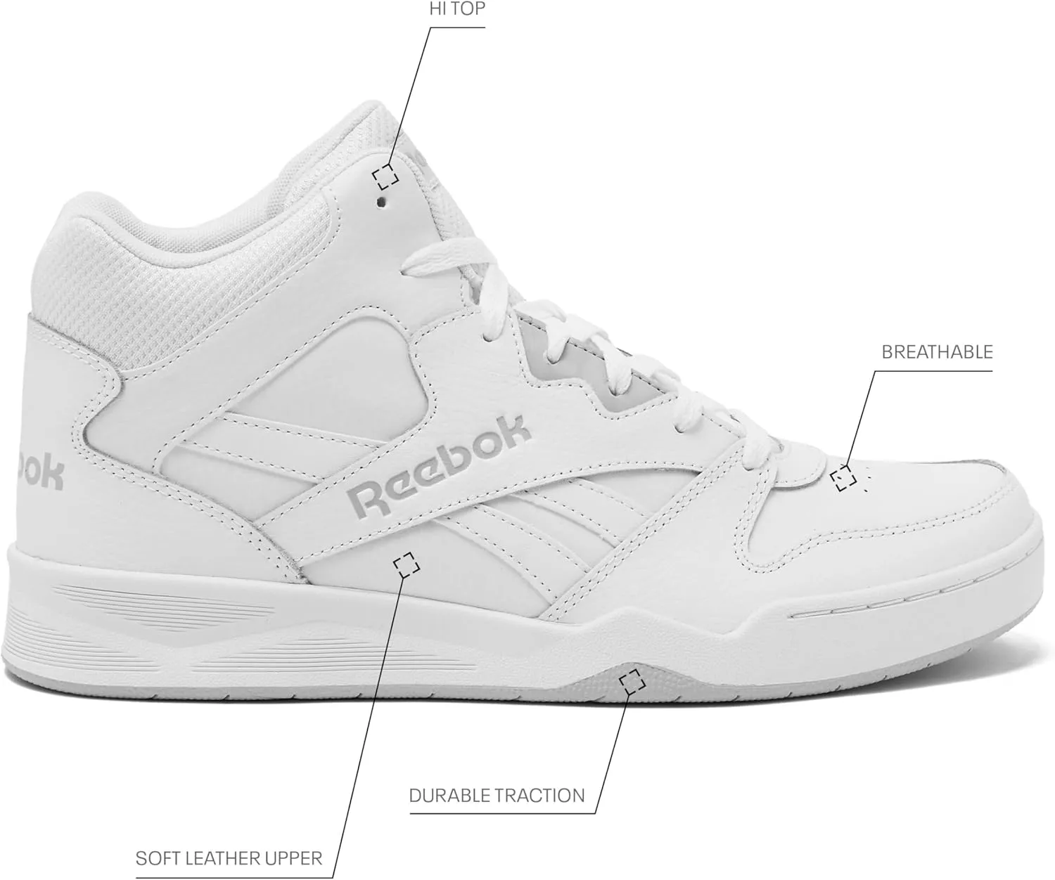 Reebok Women's Royal Bb4500 Hi 2 Sneaker