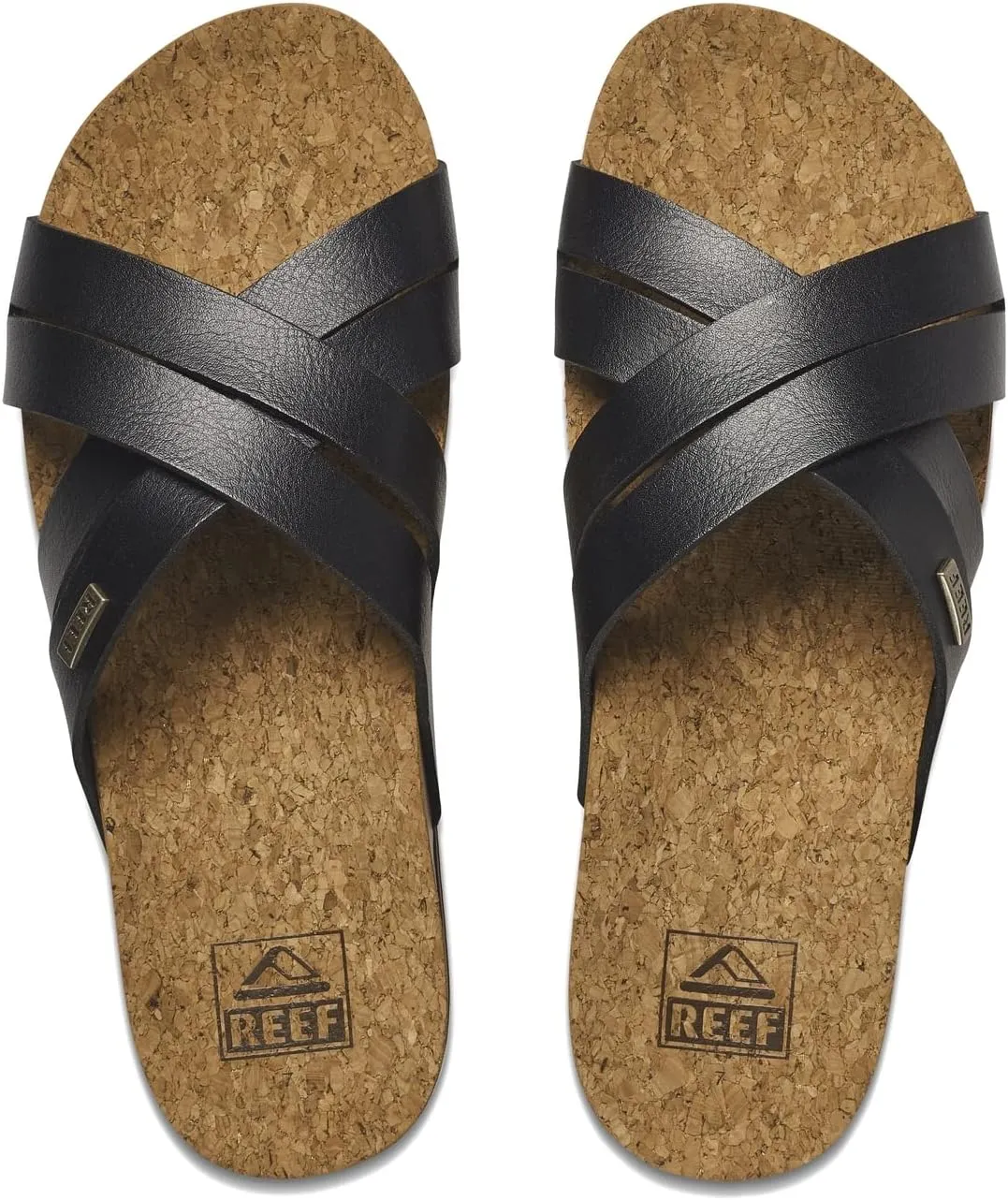 REEF Cushion Bloom Hi Women's Platform Fashion Sandal, Vegan Leather X Strap, Arch Support and Heel Cupping