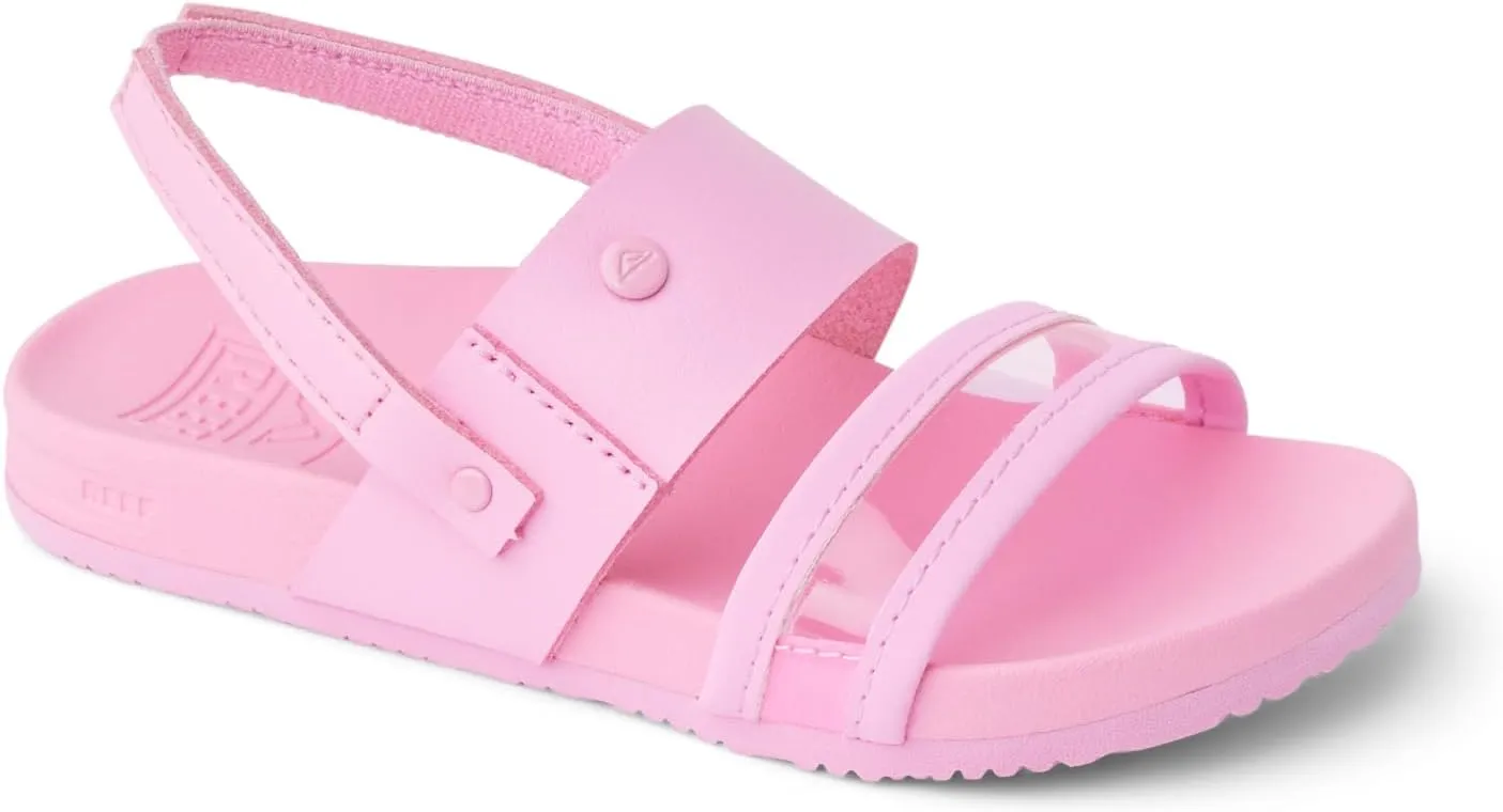 REEF Girl's Little Cushion Vista Slide Sandal