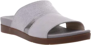 REVITALIGN Women's Dawn Shimmer Slide Sandal