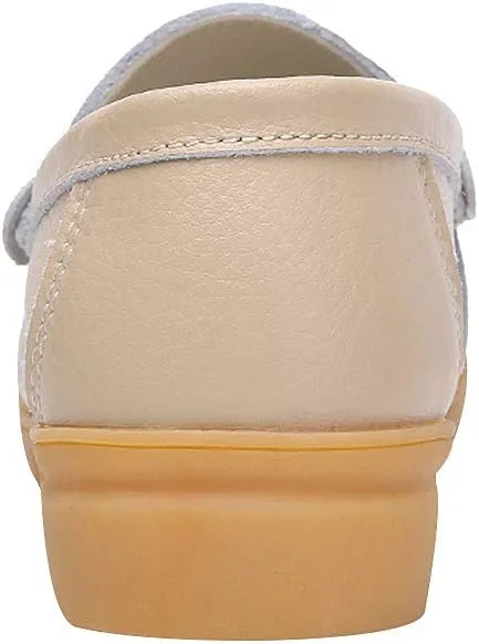 rismart Women's Comfort Slip on Walking Flats Casual Loafers Shoes