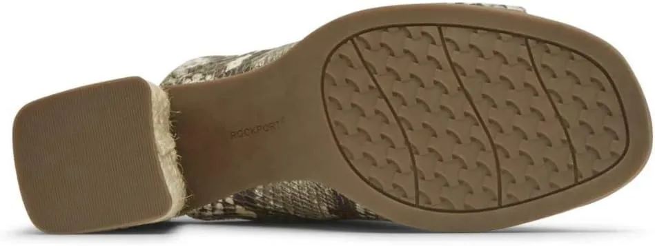 Rockport Women's Total Motion Amara Slide Espadrille Wedge Sandal