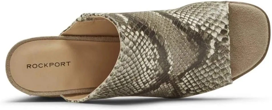 Rockport Women's Total Motion Amara Slide Espadrille Wedge Sandal