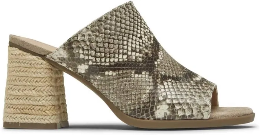 Rockport Women's Total Motion Amara Slide Espadrille Wedge Sandal
