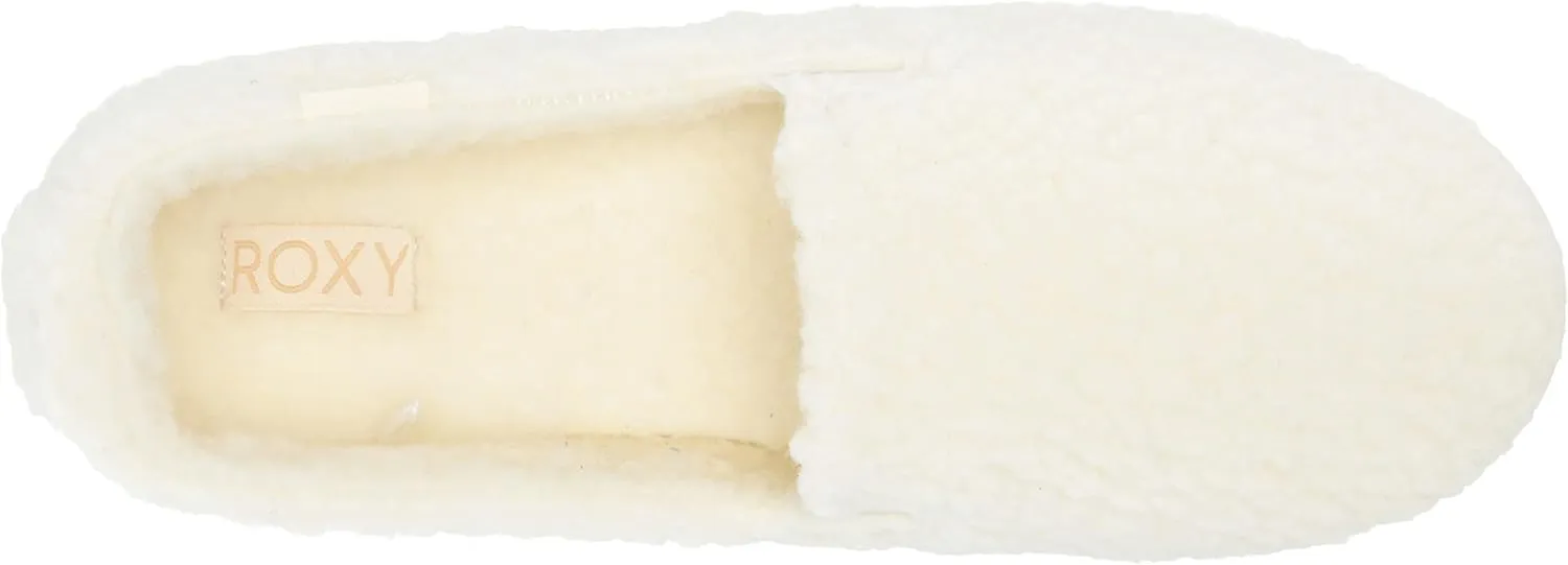 Roxy Women's Fur Sure Slip on Cozy Sneaker Shoe