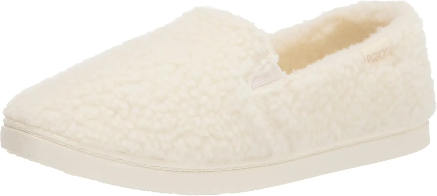 Roxy Women's Fur Sure Slip on Cozy Sneaker Shoe