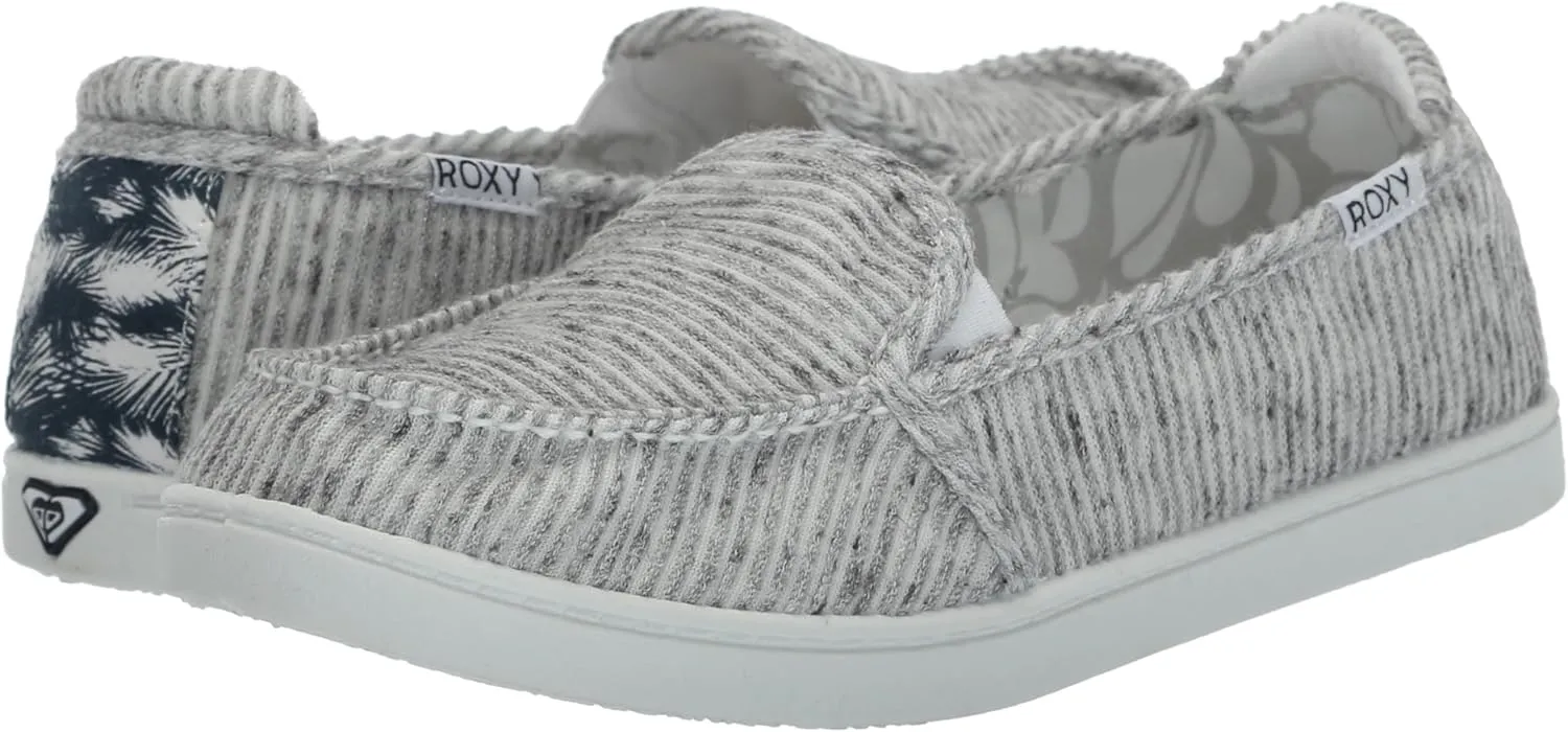 Roxy Women's Minnow Slip on Sneaker Shoe Loafer Flat