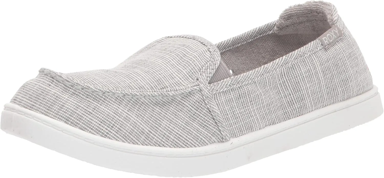Roxy Women's Minnow Slip on Sneaker Shoe Loafer Flat