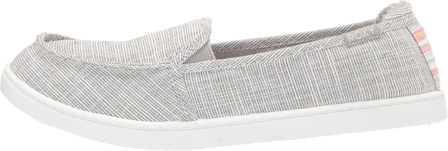 Roxy Women's Minnow Slip on Sneaker Shoe Loafer Flat