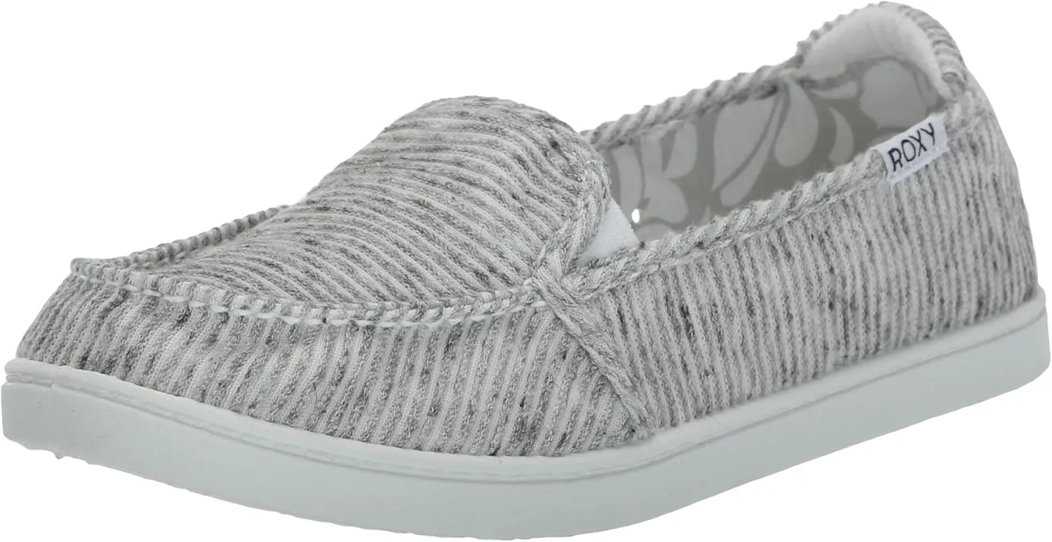 Roxy Women's Minnow Slip on Sneaker Shoe Loafer Flat