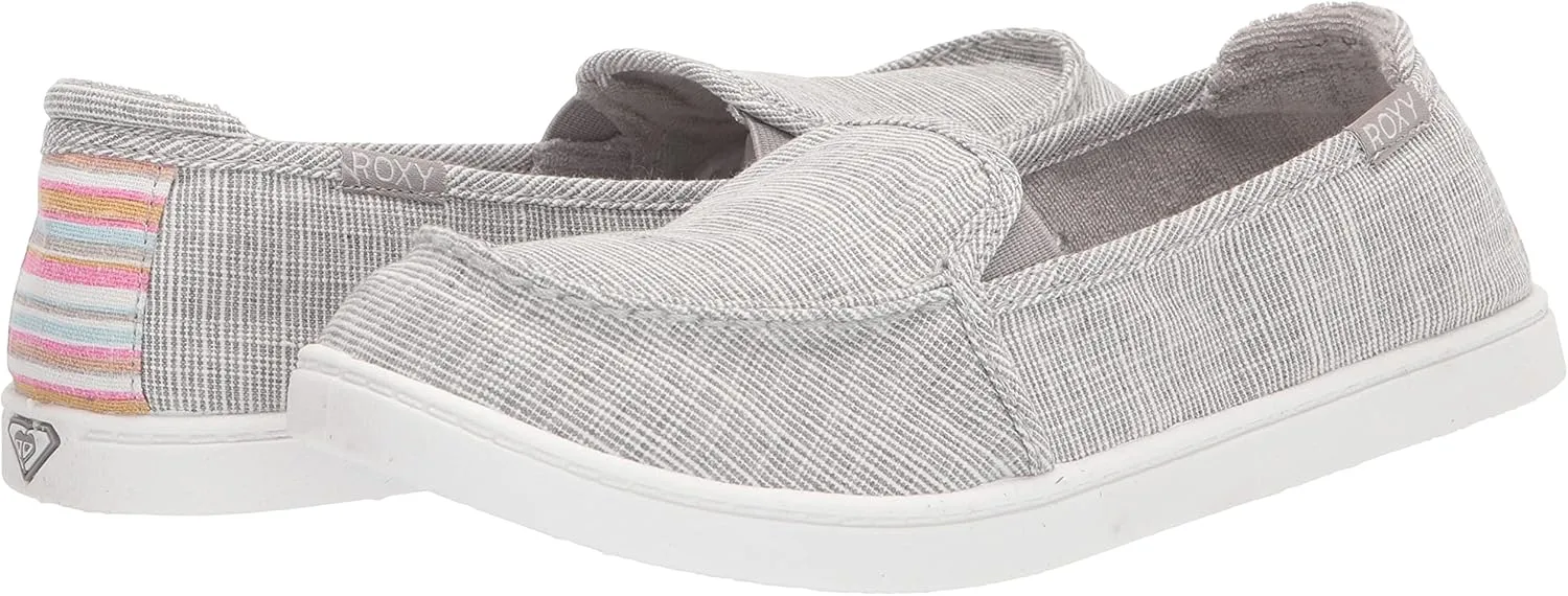 Roxy Women's Minnow Slip on Sneaker Shoe Loafer Flat