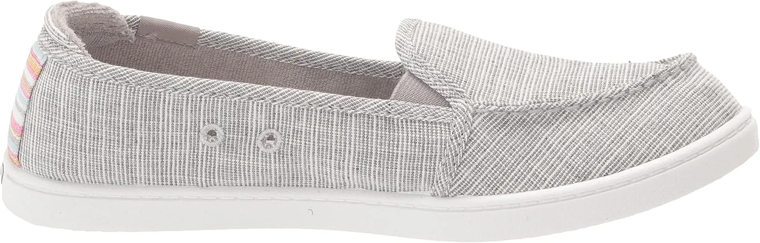 Roxy Women's Minnow Slip on Sneaker Shoe Loafer Flat