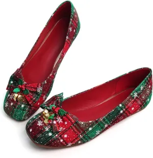 SAILING LU Ballet Flat for Women Candy Color Round Toe Soft Dressy Flats Shoes Wear to Work Slip On Moccasins