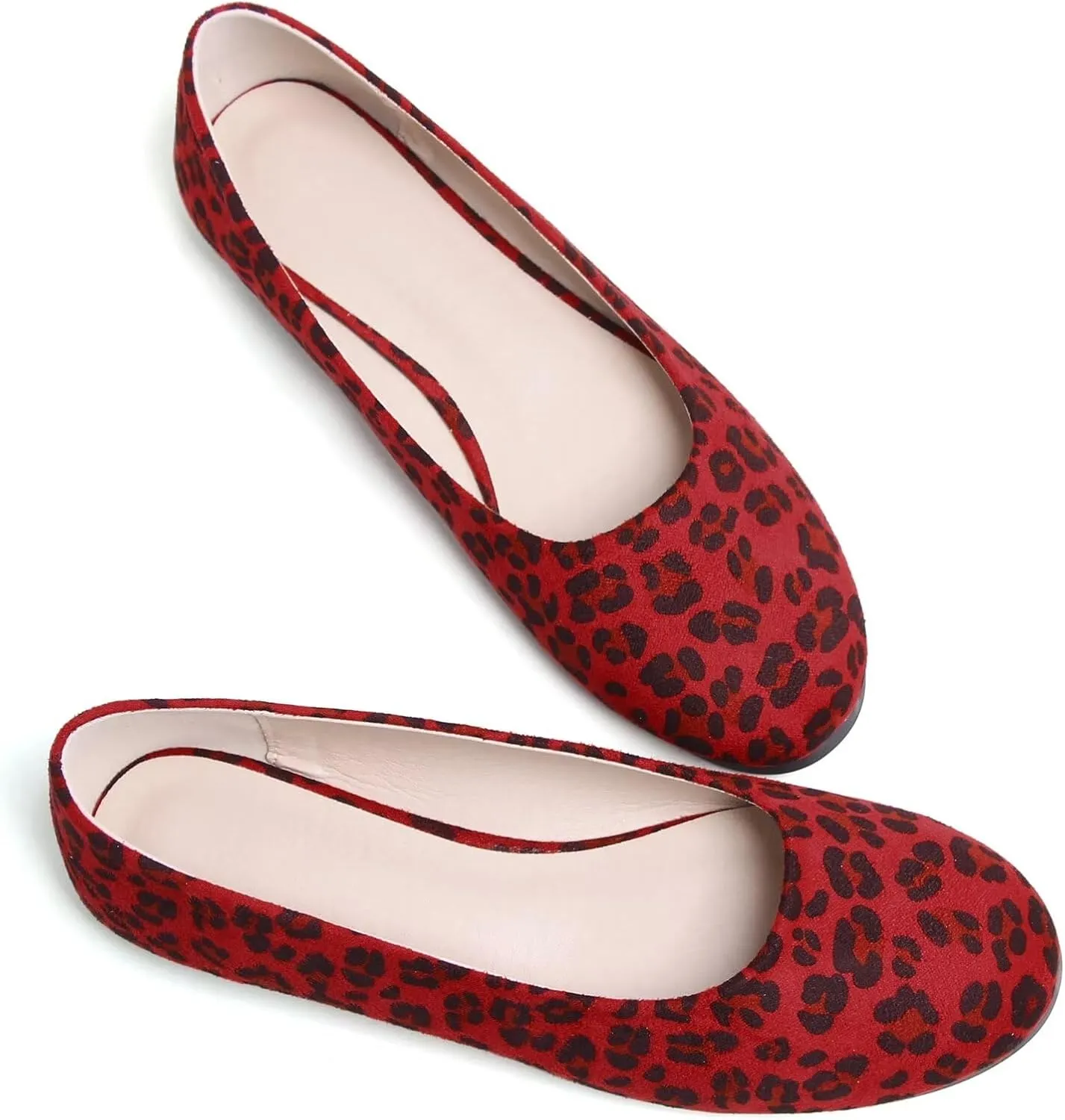 SAILING LU Ballet Flat for Women Candy Color Round Toe Soft Dressy Flats Shoes Wear to Work Slip On Moccasins