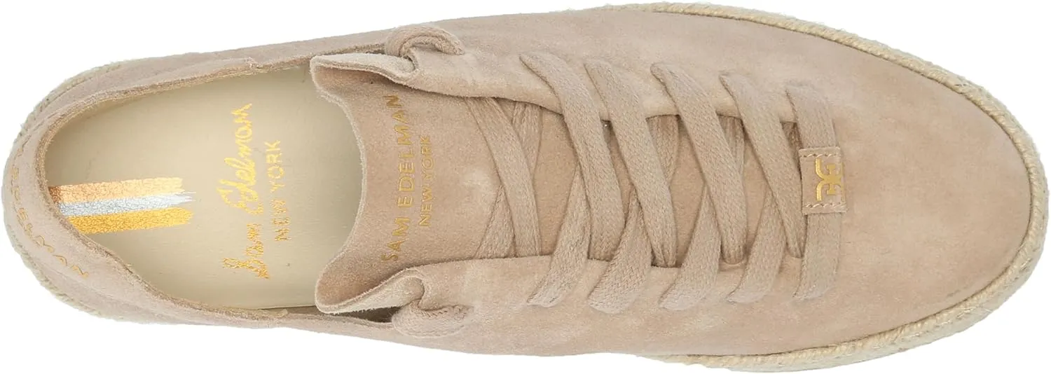 Sam Edelman Women's Poppy Jute Lace Up Sneaker