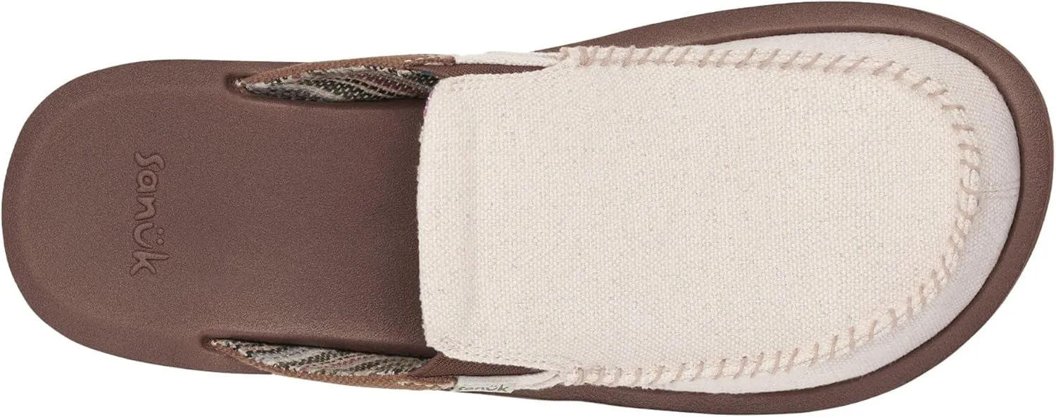 Sanuk Mens You Got My Back Loafers | Mens Shoes | Slip On Shoes for Men | Men's Slip-on Loafers | Memory Foam Footbed