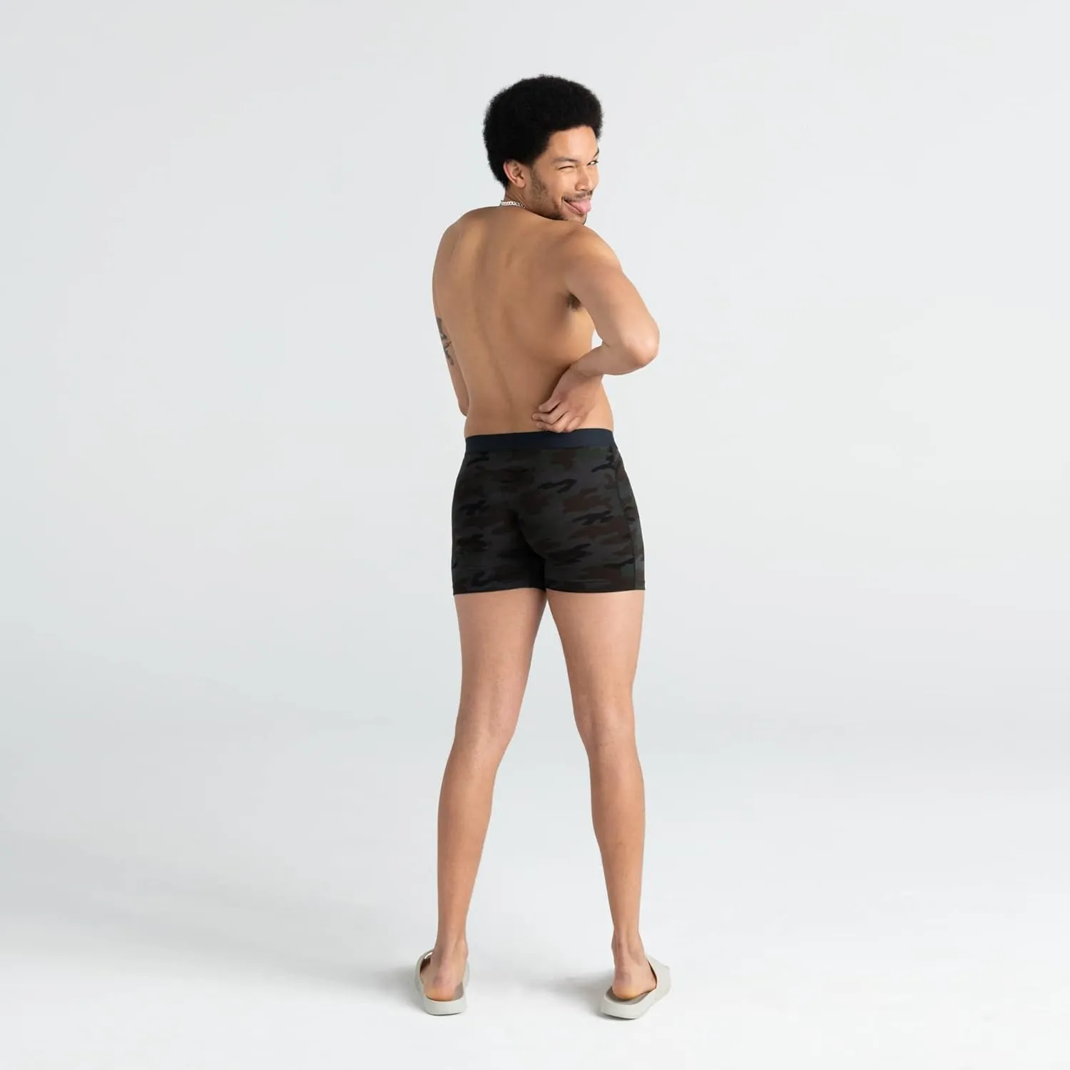 SAXX Underwear Co. Men's Underwear with Pouch Daytripper Boxer Brief Fly