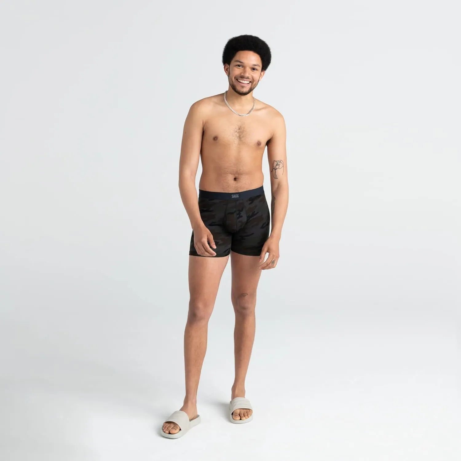 SAXX Underwear Co. Men's Underwear with Pouch Daytripper Boxer Brief Fly