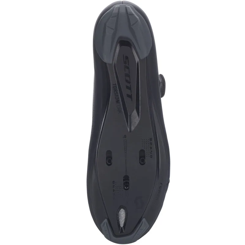 Scott Road Team Boa Shoes - Matt Black / Dark Grey