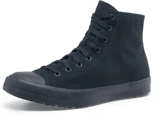 Shoes for Crews Pembroke, Men's, Women's, Unisex, Slip Resistant, High Top Work Sneakers, Leather or Canvas Size 10.5