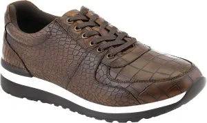 Sio Maverick and Ryder - Men's Sneakers, Low Top and High Top Sneaker Boots - Casual Crocodile Print Sneakers for Men, Stylish Fashion Sneakers for Men
