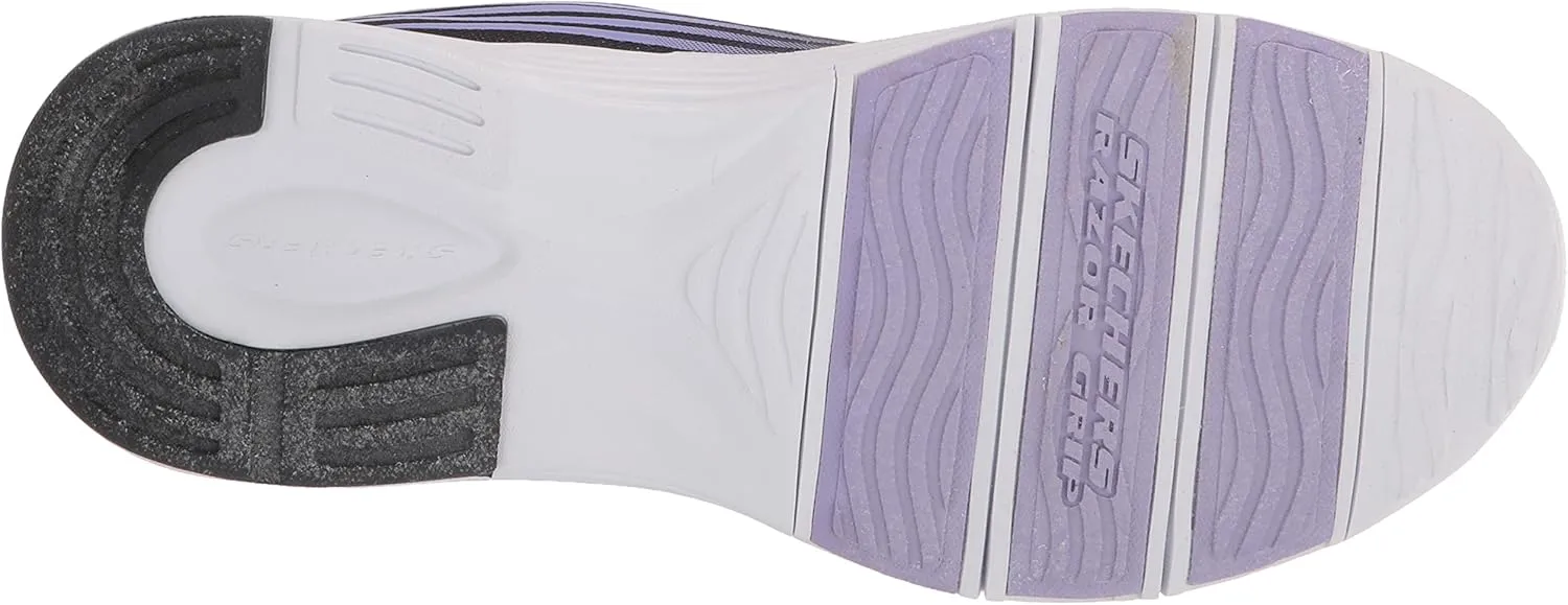 Skechers Girl's Razor Grip-Rejoice Racer Sneaker