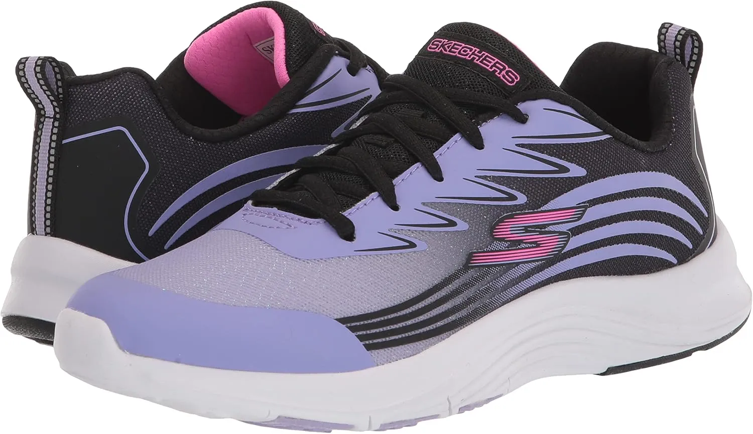 Skechers Girl's Razor Grip-Rejoice Racer Sneaker