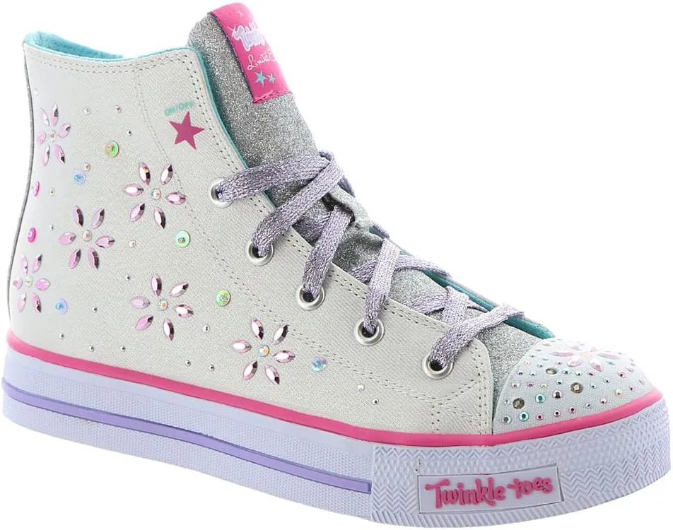 Skechers Girl's Shuffles-Petal Pop Sneaker