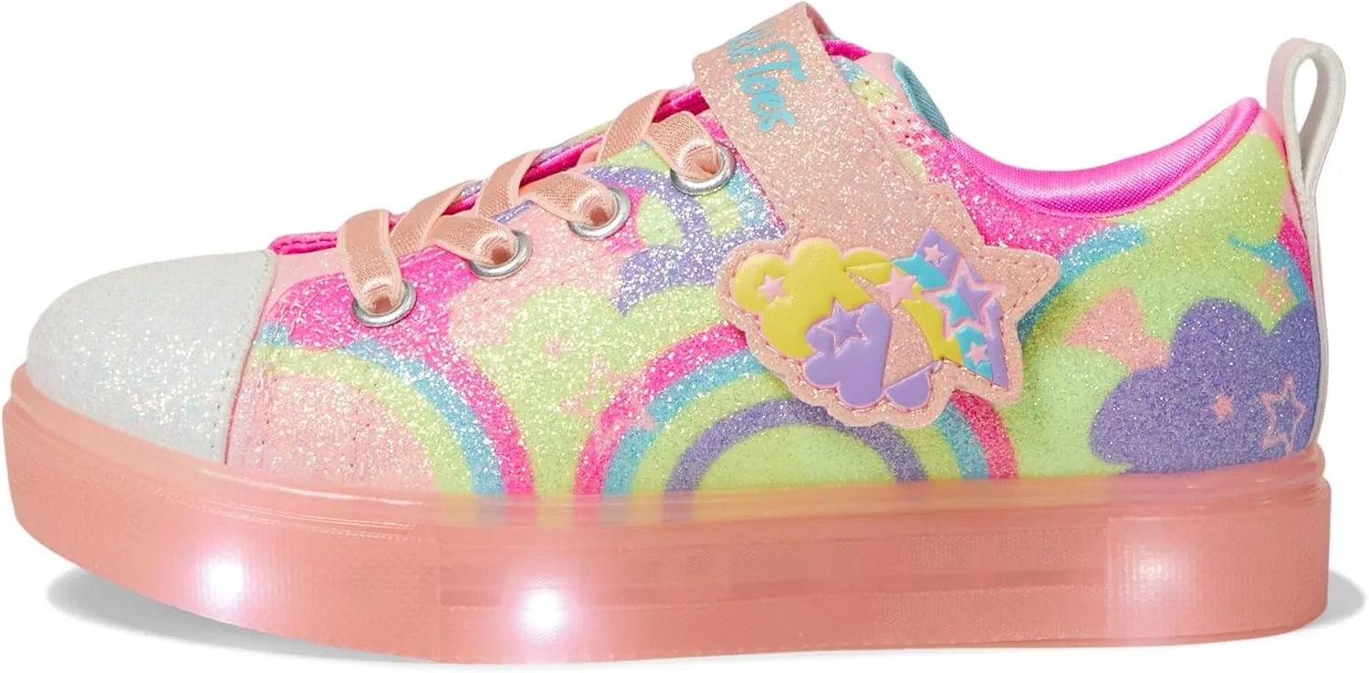 Skechers Girl's Twinkle Sparks Ice 2.0-Shim Sneaker