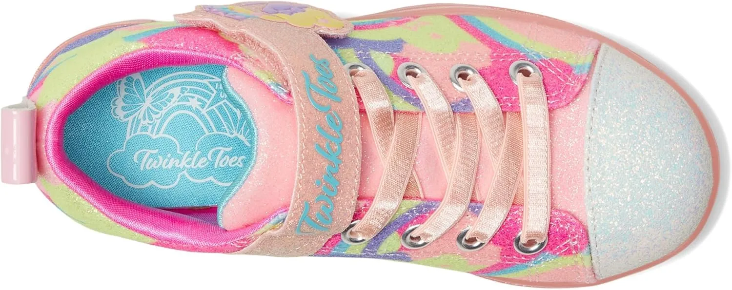 Skechers Girl's Twinkle Sparks Ice 2.0-Shim Sneaker
