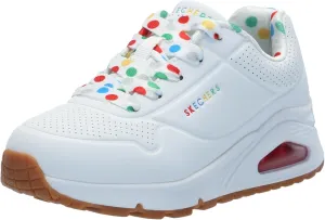 Skechers Girl's Uno Gen1-Trendy Dotty Sneaker