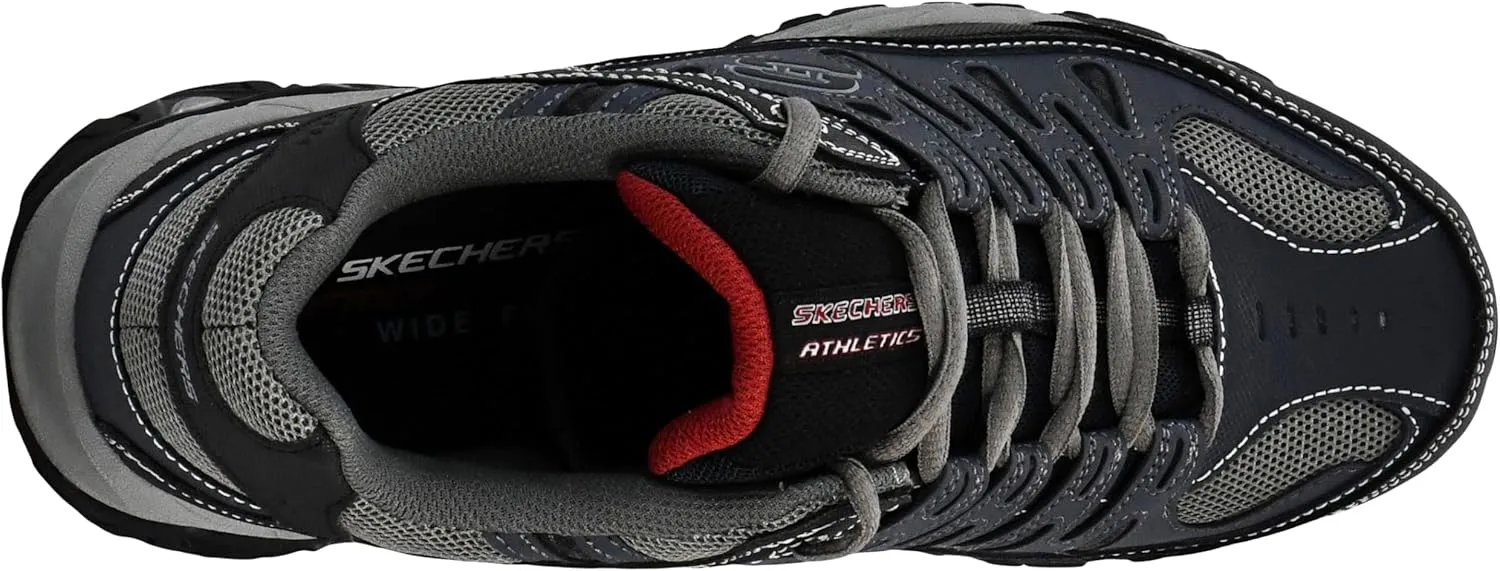 Skechers Men's Afterburn Memory Fit Lace-up Sneaker
