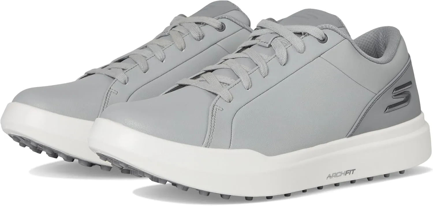 Skechers Men's Drive 6 Arch Leather Relaxed Fit Spikeless Golf Shoe Sneaker