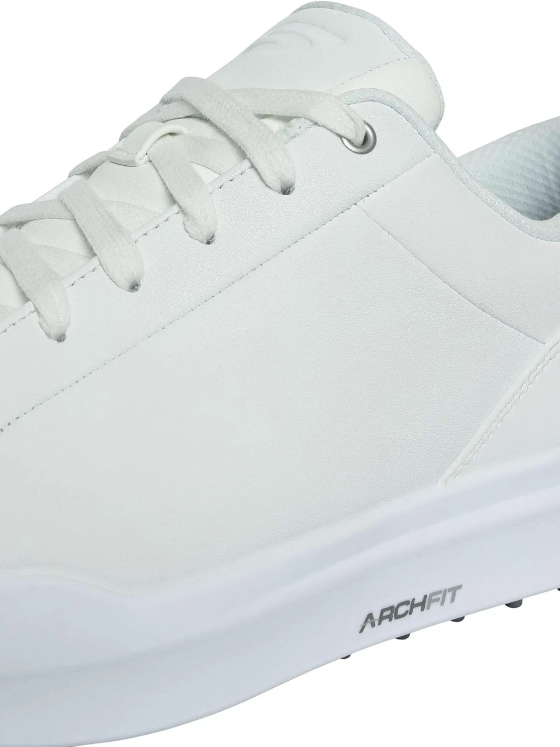 Skechers Men's Drive 6 Arch Leather Relaxed Fit Spikeless Golf Shoe Sneaker