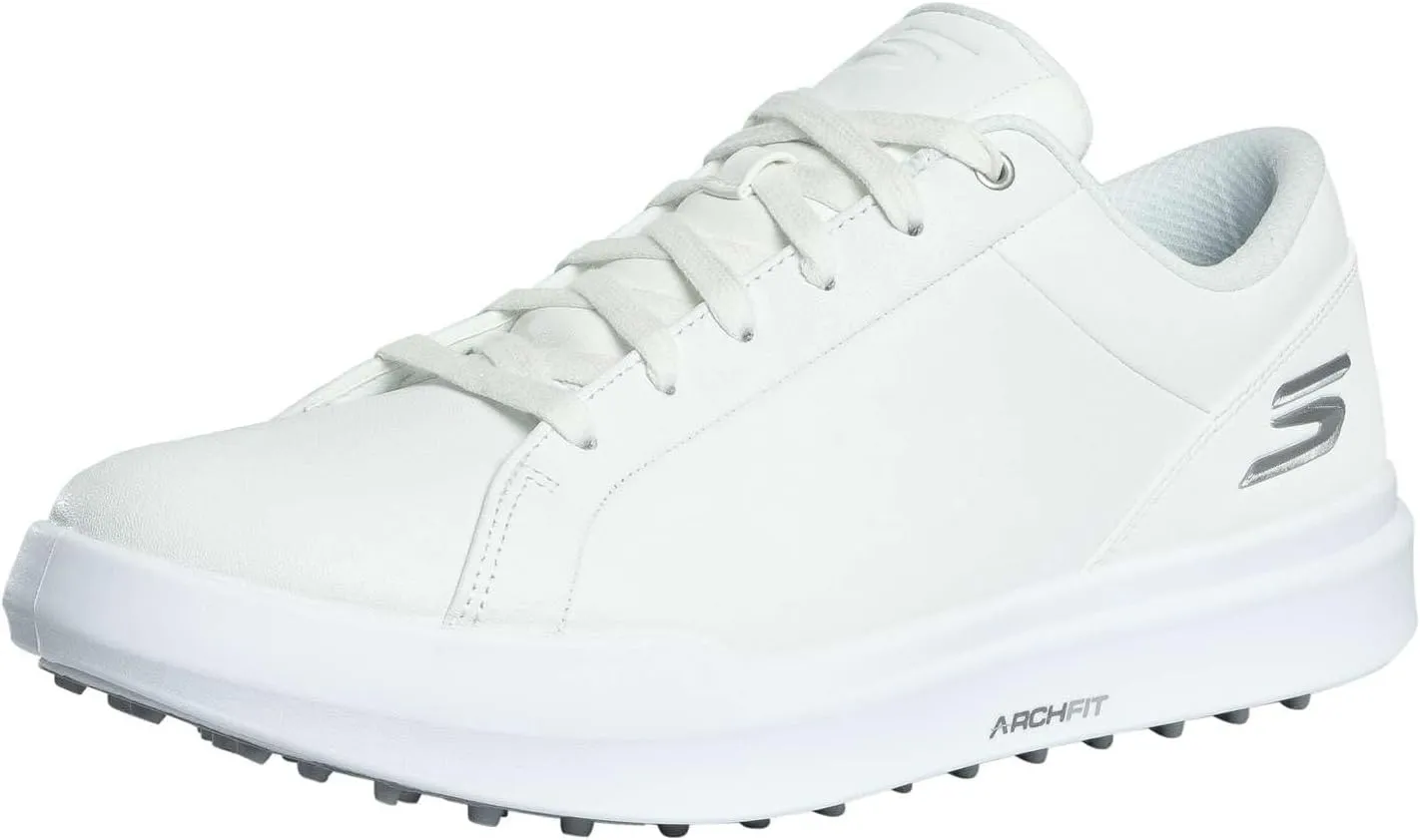 Skechers Men's Drive 6 Arch Leather Relaxed Fit Spikeless Golf Shoe Sneaker