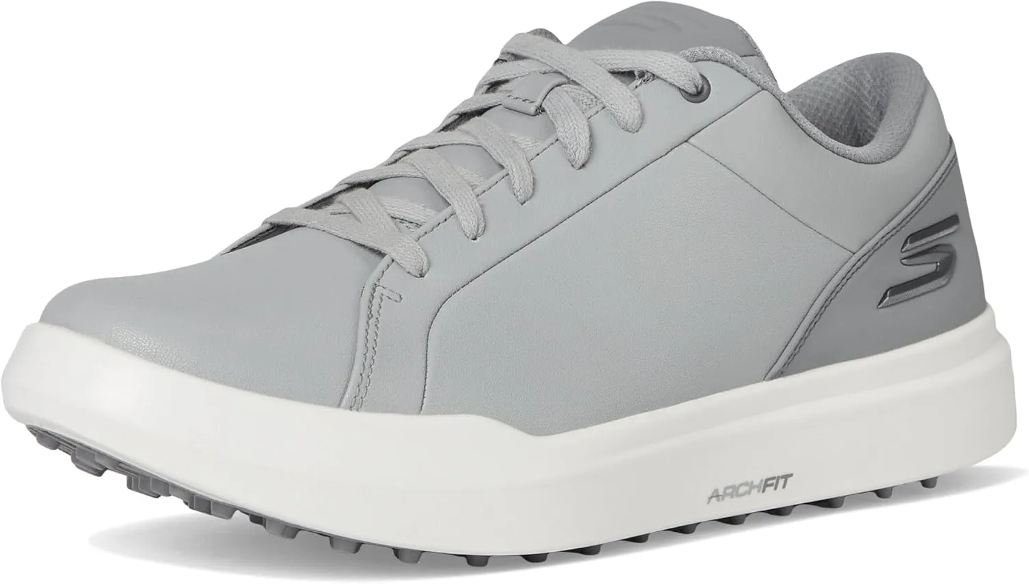 Skechers Men's Drive 6 Arch Leather Relaxed Fit Spikeless Golf Shoe Sneaker
