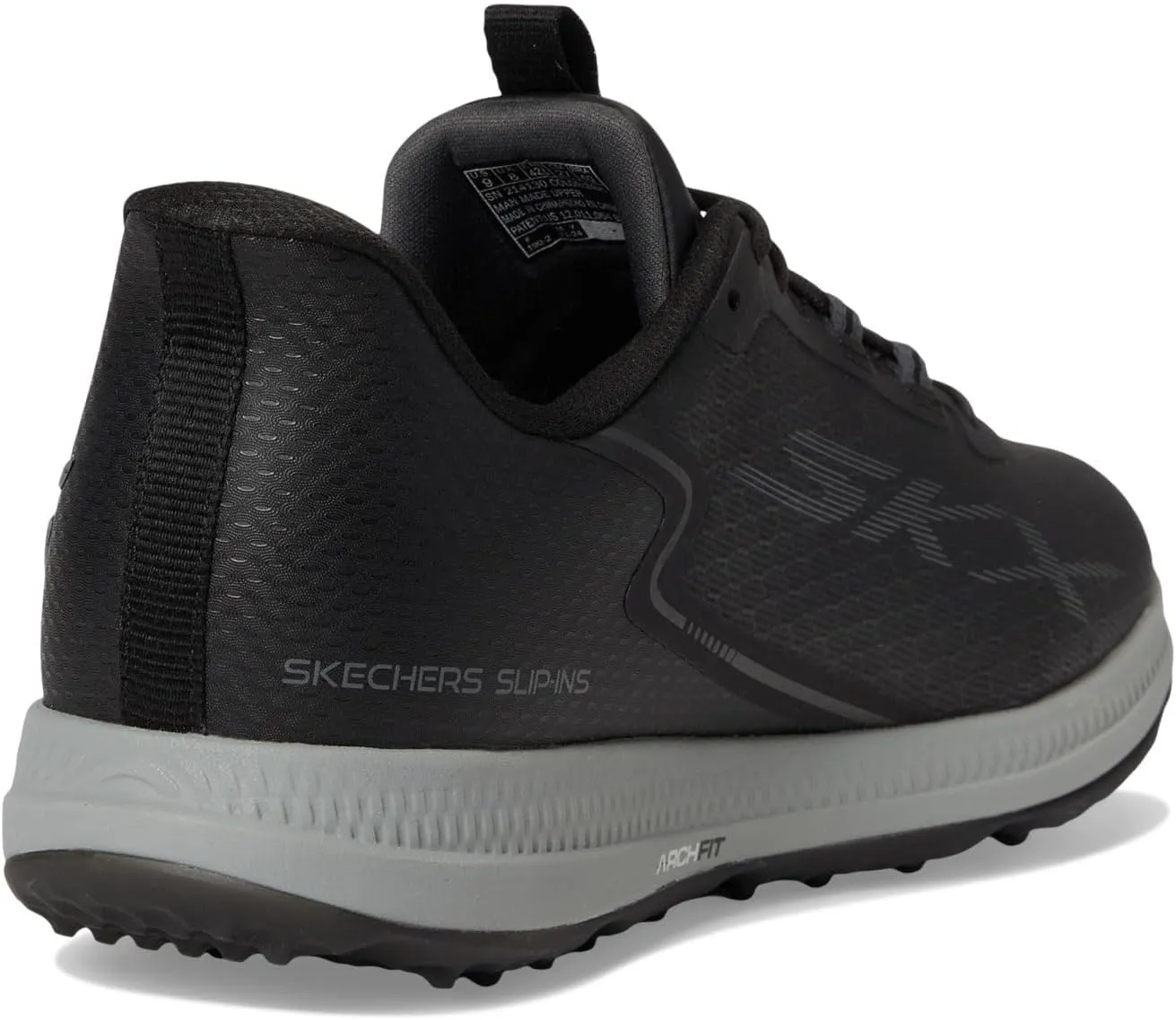 Skechers Men's Elite 6 Slip in Arch Fit Spikeless Golf Shoe Sneaker