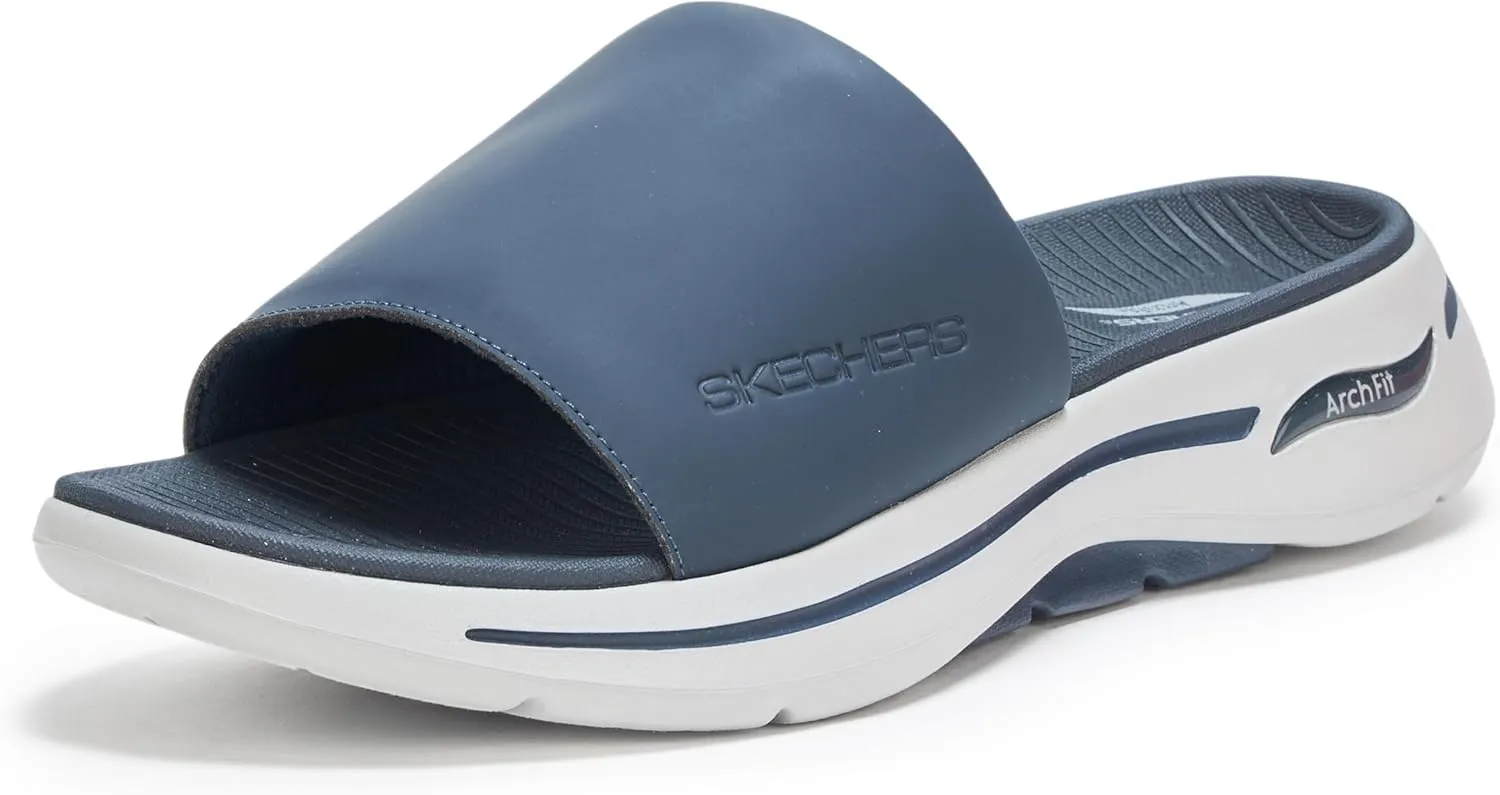 Skechers Men's Go Walk Arch Fit Gradual Slide Sandal