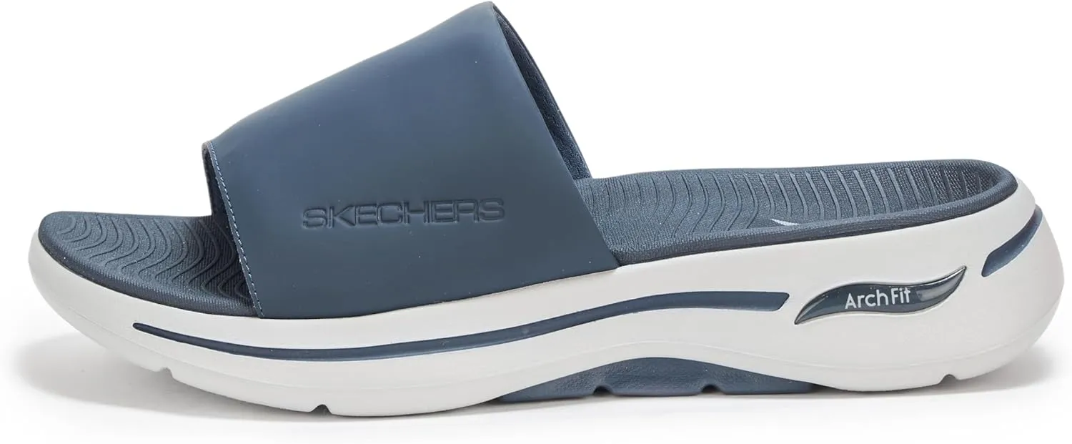 Skechers Men's Go Walk Arch Fit Gradual Slide Sandal