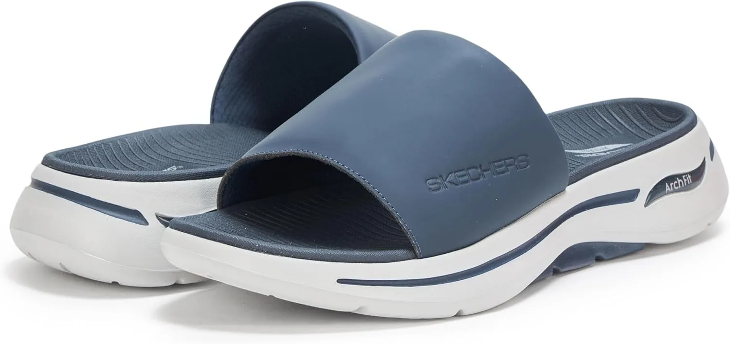 Skechers Men's Go Walk Arch Fit Gradual Slide Sandal