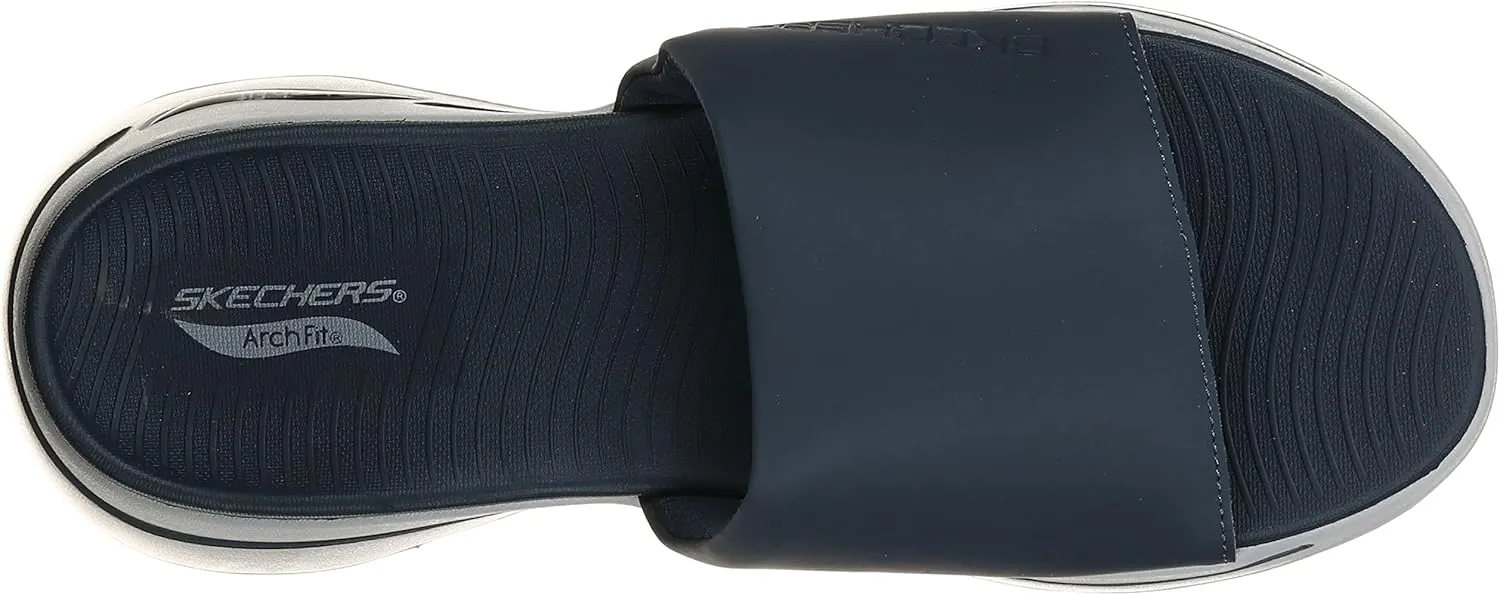 Skechers Men's Go Walk Arch Fit Gradual Slide Sandal