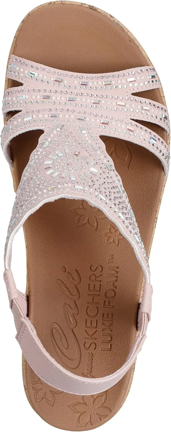 Skechers Women's Beverlee-Dazzling Charm Wedge Sandal