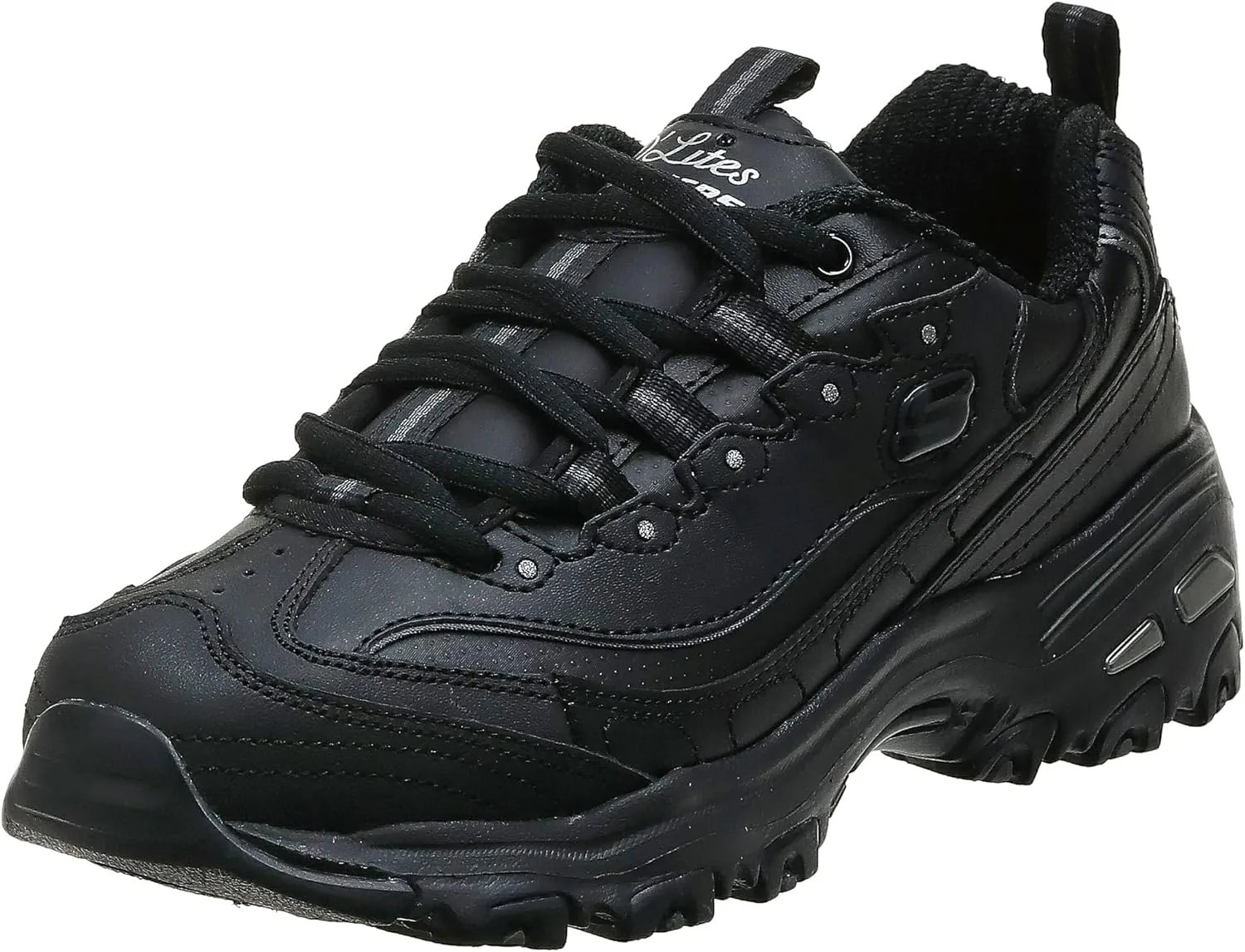 Skechers Women's D'Lites Fresh Start Memory Foam Lace-Up Sneaker