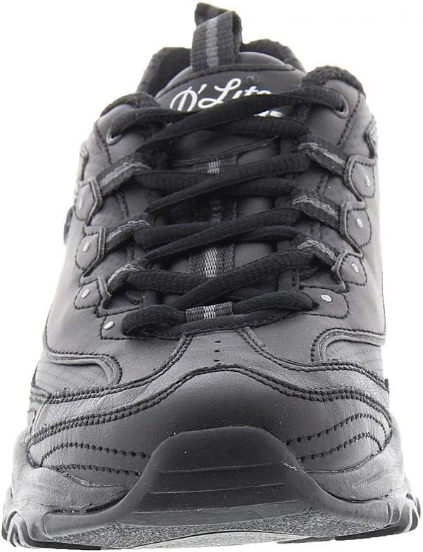 Skechers Women's D'Lites Fresh Start Memory Foam Lace-Up Sneaker