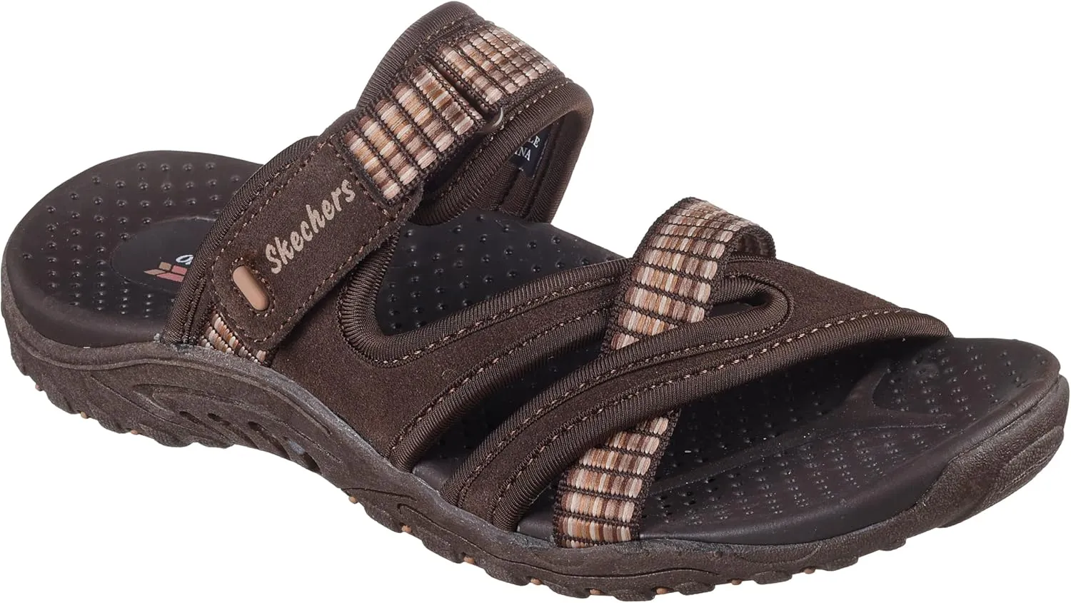 Skechers Women's Reggae-Color-Full Slide Sandal